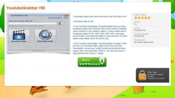 YouTube Grabber - FREE Download !!!