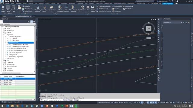 Connected Modeling in Civil 3D — Offset Alignments & Profiles (Part One) смотреть онлайн