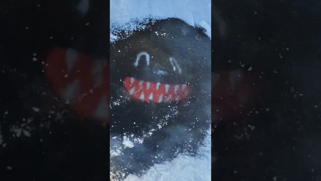 Нашли монстра застрявшего подо льдом! смотреть онлайн