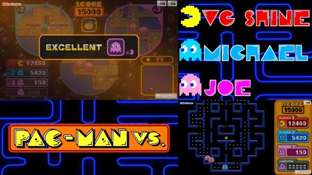 Let's Play Pac-man VS (3 Players) Part 2: Panic Pier смотреть онлайн