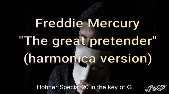 Freddie Mercury "The great pretender" (версия для губной гармоники). смотреть онлайн