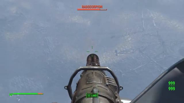 Fallout 4 "THE GLOWING SEA" AERIAL VIEW!!! смотреть онлайн