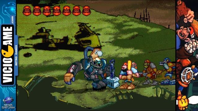 ? Three Dirty Dwarves (Sega Saturn) Complete Gameplay