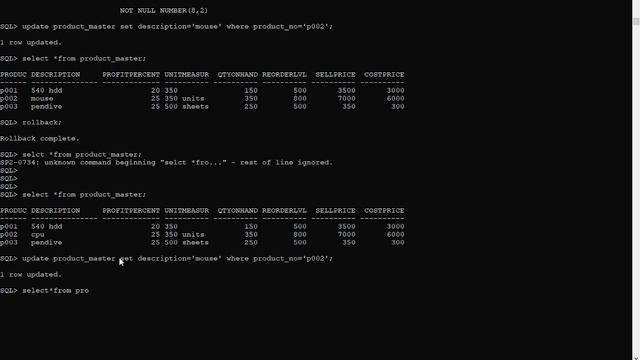 SQL update Command смотреть онлайн