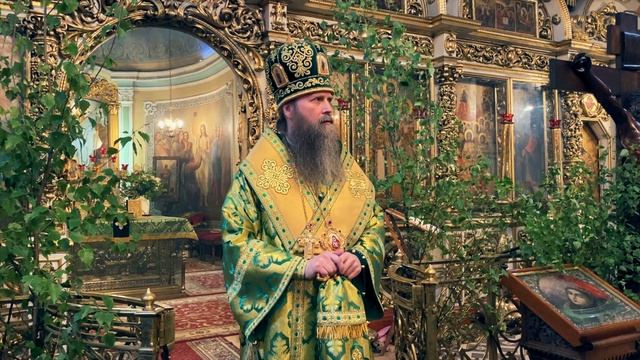 Слово епископа Павлово - Посадского Силуана в день Святой Троицы. смотреть онлайн