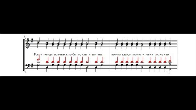 Глас 4 Стихирный // альт тенор // Учимся петь гласы смотреть онлайн