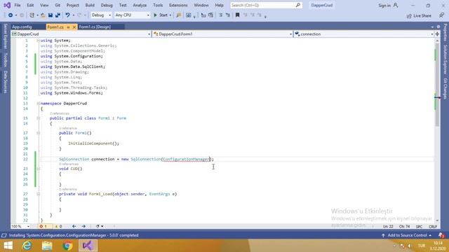 C# Dapper ile Veritabanı(Crud) İşlemleri(Ekleme, Listeleme, Silme, Güncelleme) смотреть онлайн