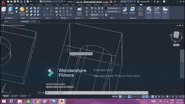AutoCAD # Mechanical Parts Shape 3D Drawing.