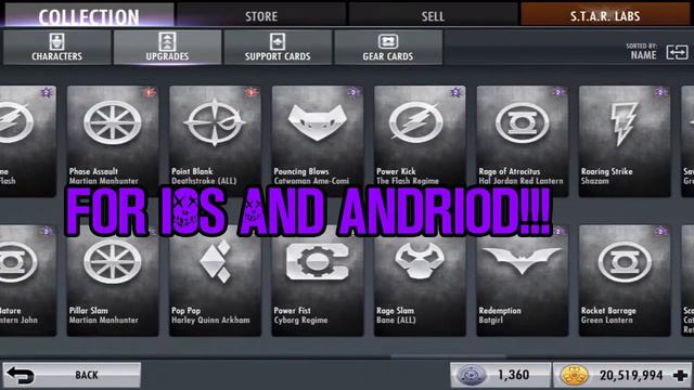 Injustice Gods Among Us 2.16|PUBLIC ACCOUNT GIVEAWAY VIII/X CHARACTERS IOS/ANDROID 2017 смотреть онлайн