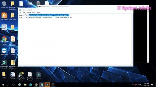 How to Fix Access is Denied System Volume Information in Windows 10/8/7