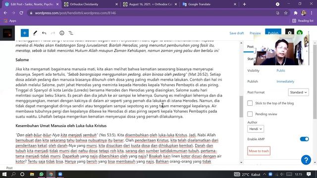 Pemenggalan Kepala Yohanes Pembaptis & Luka Kristus