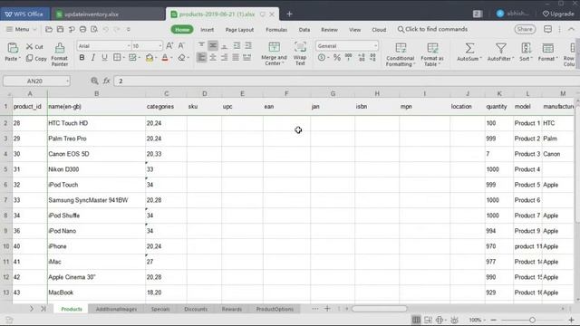 Opencart Import/Export Pro Easy - Lesson 5 : Updating Inventory in Bulk смотреть онлайн
