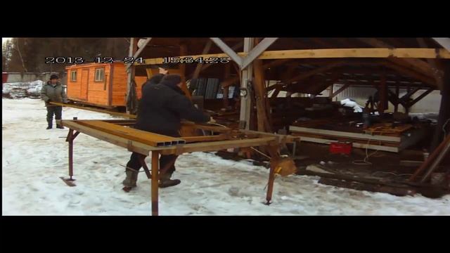 Резка профиля самодельной установкой смотреть онлайн