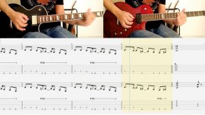 WELCOME TO THE JUNGLE - Guns N' Roses (Slash & Izzy): FULL guitar cover + TAB