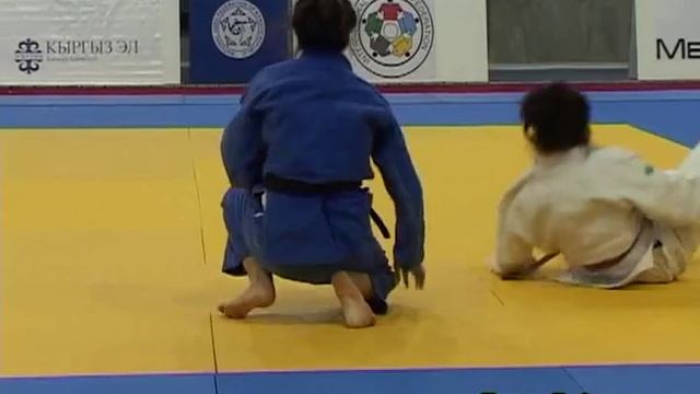 Дзюдо. Турнир "Хан Манас"-2016. 63 кг 1\4 Аманбекова А. (Казахстан)-Исматуллоева С. (Узбекистан) смотреть онлайн