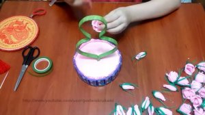 Поделка своими руками на 8 марта. Мастер-класс.