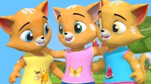 Песенка про Котят - Котятки и Рукавички - Песни Для Детей .тв