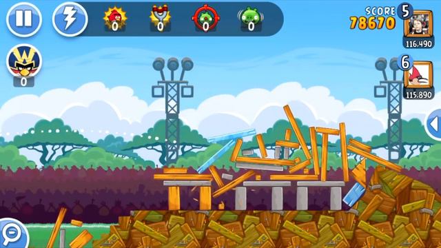 Турнир Angry Birds Friends Tournament Неделя 51 Уровень 1 от 6 мая 2013 - Прохождение на 3 Звезды смотреть онлайн