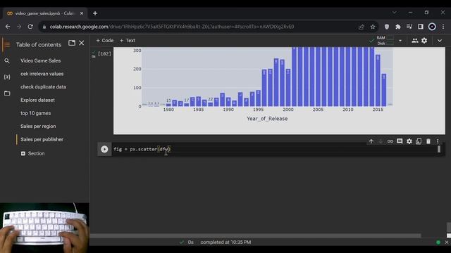 Visualisasi dataset video game sales dengan Python - Google Colab смотреть онлайн