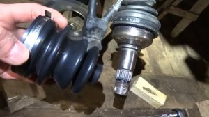 Замена пыльника внешнего ШРУСа Stels Guepard 650