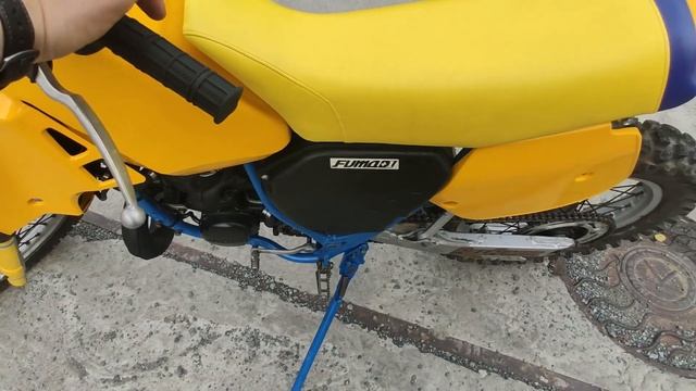 Suzuki RM250 1985. Обзор. Test ride and Start смотреть онлайн