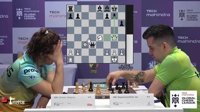 When you are not scared of Magnus | Carlsen vs Nepo | Global Chess League | Commentary by Sagar Sha смотреть онлайн