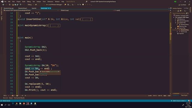 SP OOP Lecture # 3 - Operator Overloading смотреть онлайн