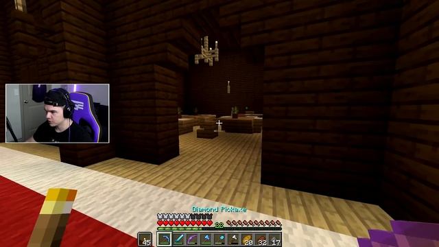 DEFEATING THE WOODLAND MANSION! (minecraft ep.45) смотреть онлайн
