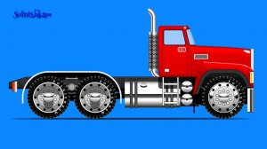 Узнай, как собирают грузовик. Мультики про машинки. Развивающие мультики для детей