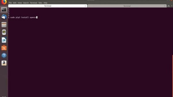 Python ModuleNotFoundError: No module named 'cv2'