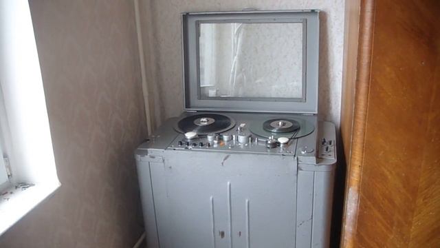 магнитофон МЭЗ 28А, после настройки смотреть онлайн