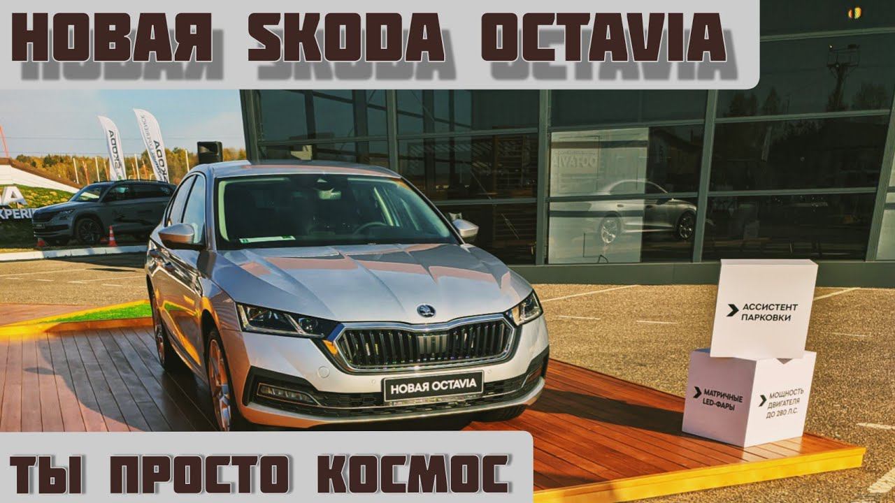 Новая Skoda Octavia. Очень впечатляет.