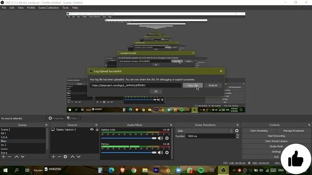 OBS Log | Find Current Log File