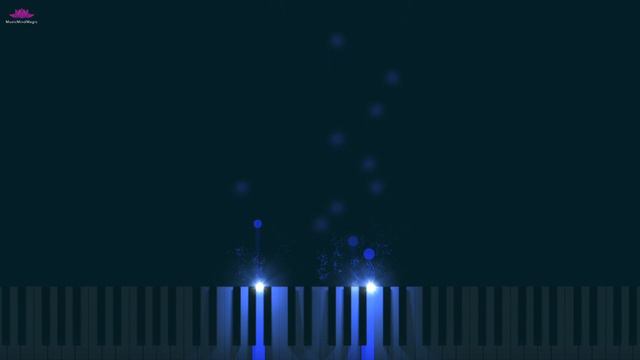 Sad Emotional Piano and Violin Duet 'Piano Dreams in Blue' - Piano Visualization смотреть онлайн