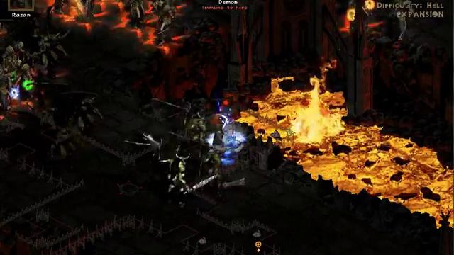 Diablo 2 recording test: CS Hammerdin SP смотреть онлайн