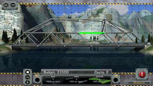 Bridge! The Construction Game Medium4 walkthrough смотреть онлайн