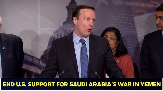 Senators Murphy, Sanders and Lee Reintroduce War Powers Act смотреть онлайн