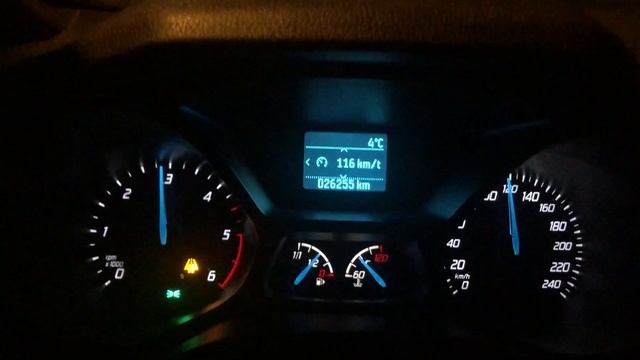 Ford transit connect 1.5tdci 2018 75hp 220nm 0-100 0-140 acceleration test смотреть онлайн