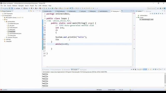DO WHILE LOOP IN JAVA-DO WHILE LOOP IN JAVA IN TELUGU-JAVA TUTORIAL IN TELUGU смотреть онлайн