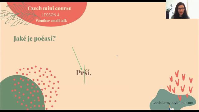 Czech mini course: Lesson 4 | Learn to lead a weather small talk смотреть онлайн
