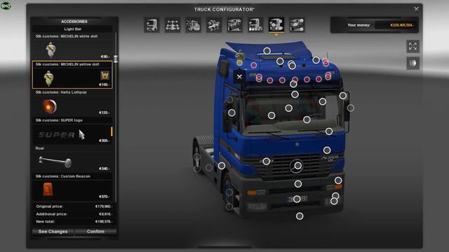 ETS 2 - Mercedes-Benz Actros MP1 1843 смотреть онлайн