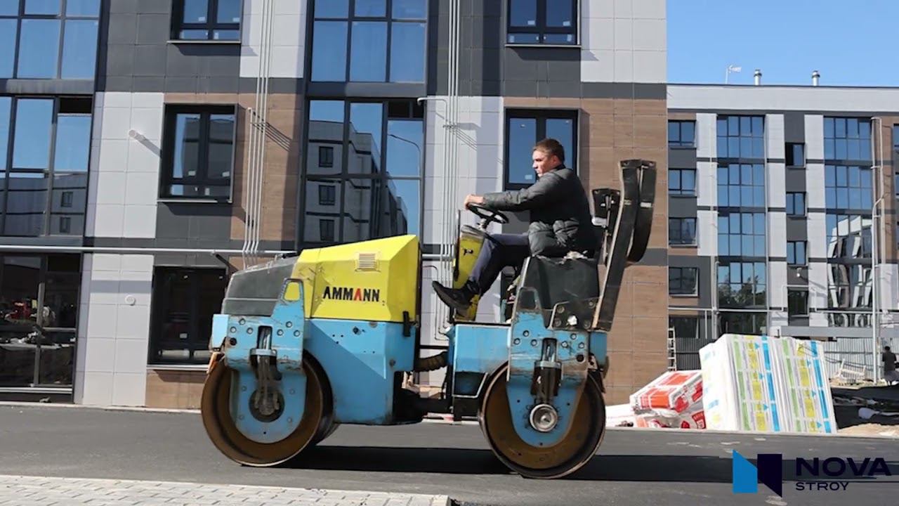 Ход строительства жилой квартал "Белая аллея" (сентябрь 2022) смотреть онлайн