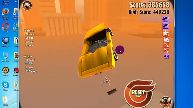 Обзор игры Turbo Dismount смотреть онлайн