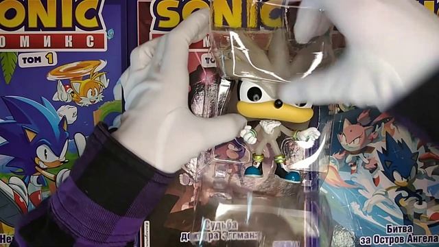 ~Silver The Hedgehog Funko Pop!/ Распоковка Ежа Сильвера от кампании Фанко Поп~ смотреть онлайн