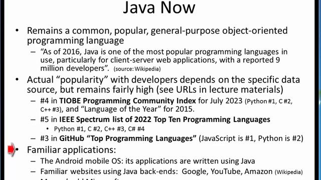 Java overview смотреть онлайн