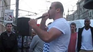 Пушкинская площадь.битбокс. Вахтанг Каландадзе.