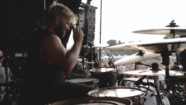 Jake Bundrick of Mayday Parade (Jamie All Over - Drum Cam) смотреть онлайн