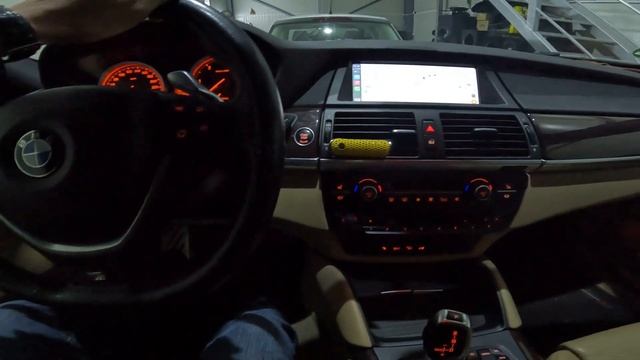 AppleCarPlay & Android Auto Wireless Interface On BMW X6 E71 2008-2014