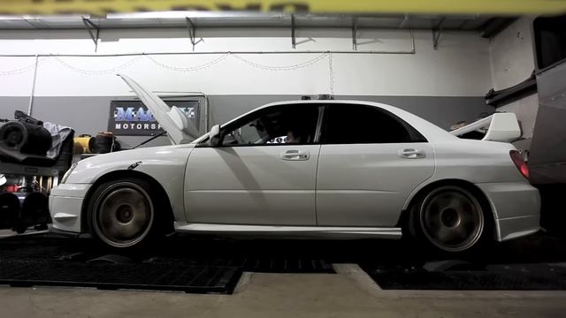 2004 Subaru WRX STi dyno run смотреть онлайн