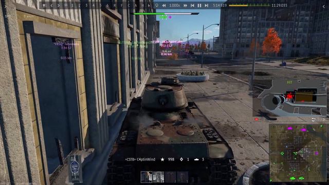 Russian Bias + German Bias = Tank Terminator (War Thunder KW-1C 756 (R) Ground RB) смотреть онлайн